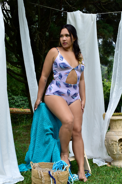 One Piece Agar Reversible Con Detalles En Macrame Sunset