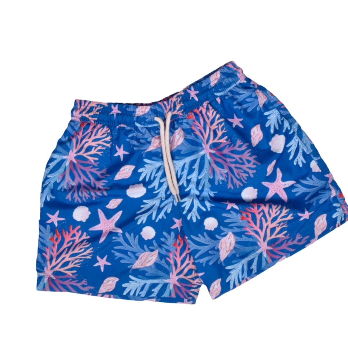 Pantaloneta De Baño Silueta Media Con Cintura Ajustable Amar