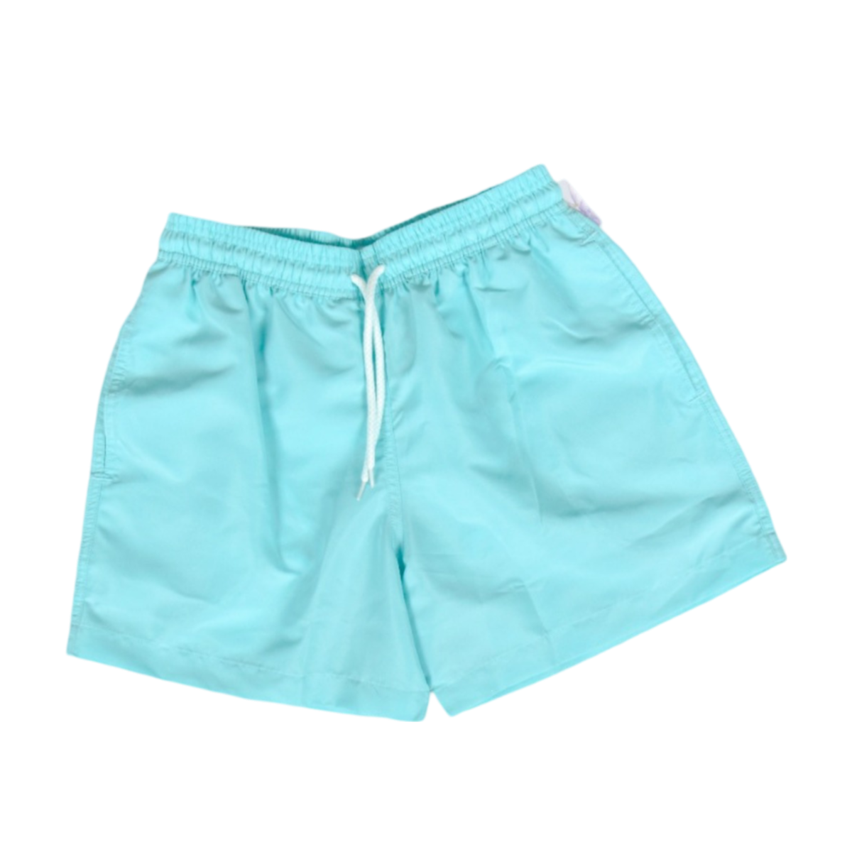 Pantaloneta De Baño Silueta Media Con Cintura Ajustable Aqua