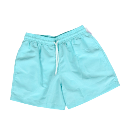 Pantaloneta De Baño Silueta Media Con Cintura Ajustable Aqua